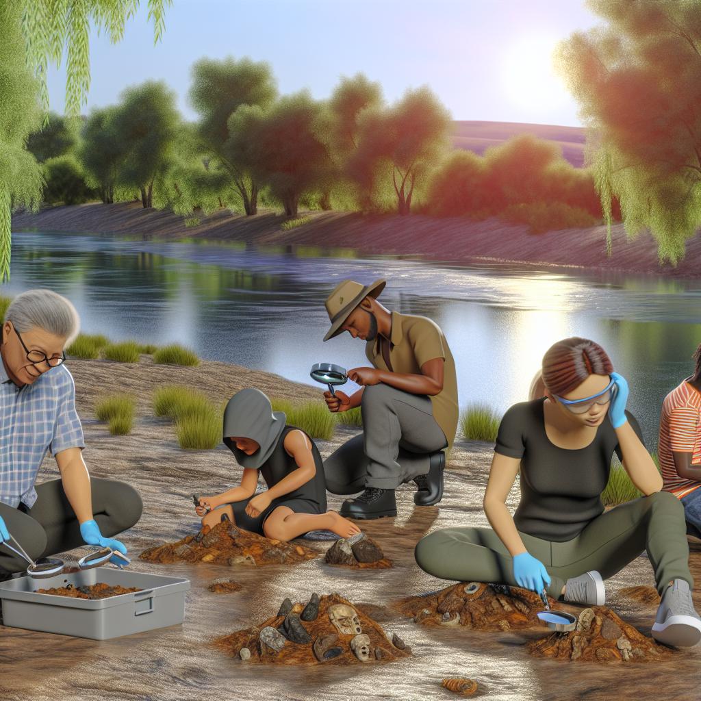 Fossil Hunting on the Peace River